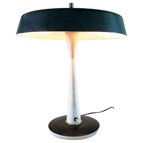 skinny metal mcm lamp with short fabric shade|Mcm Table Lamp .